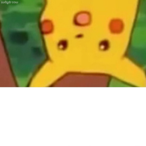 High Quality Pikachu Blank Meme Template
