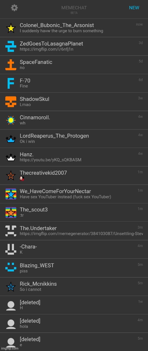 Memechat reveal | made w/ Imgflip meme maker