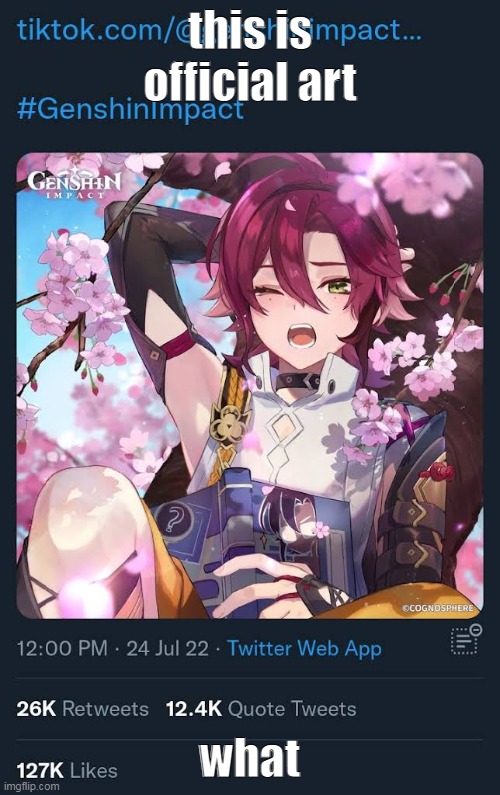 this is official art; what | made w/ Imgflip meme maker