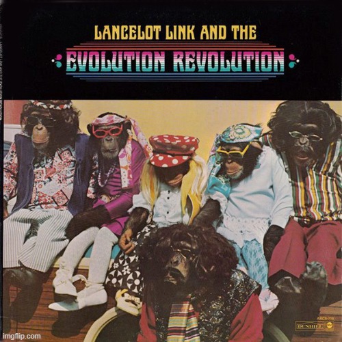 Lancelot Link  Chimpanzee band | image tagged in lancelot link chimpanzee band | made w/ Imgflip meme maker