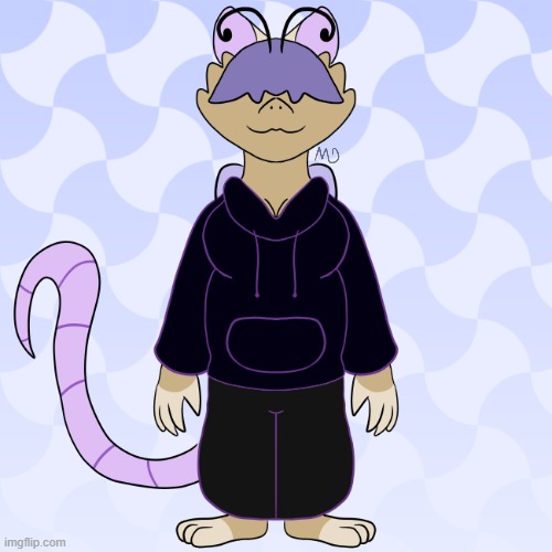 Kalie the snail-mouse, another challenge drawing (my art and character) | image tagged in furry,art,drawings,mouse,snail,animals | made w/ Imgflip meme maker