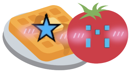 Waffles x Tomato Blank Meme Template