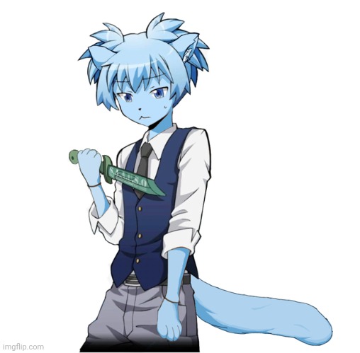 Nagisa shiota | image tagged in assassination classroom | made w/ Imgflip meme maker