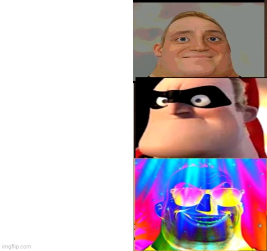 Mr incredible Perfection Blank Meme Template