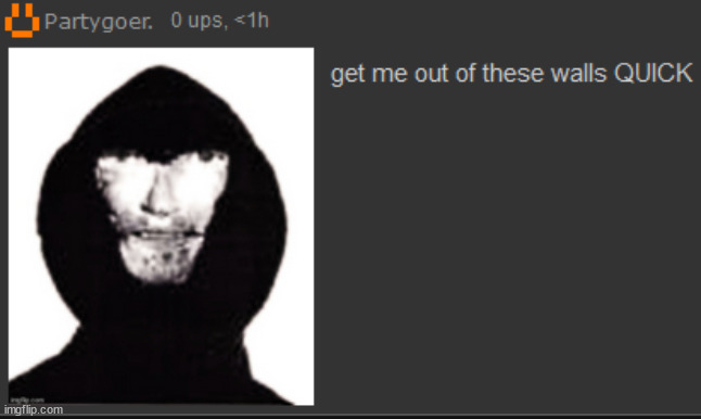 an intruder | made w/ Imgflip meme maker