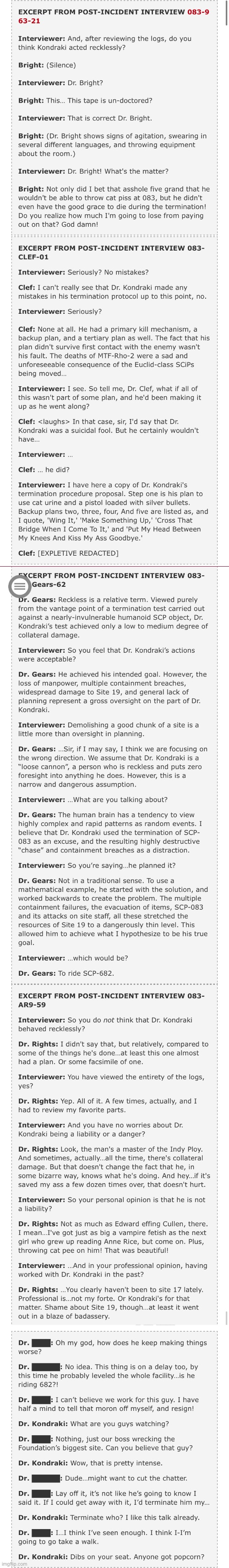 Quick guide to wrecking site-19 | made w/ Imgflip meme maker