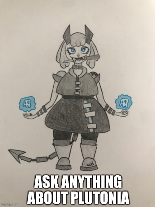 ASK ANYTHING ABOUT PLUTONIA | made w/ Imgflip meme maker