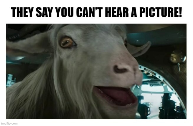 Screaming Goat | image tagged in mcu,thor,marvel,marvel comics,love and thunder,screaming goats | made w/ Imgflip meme maker
