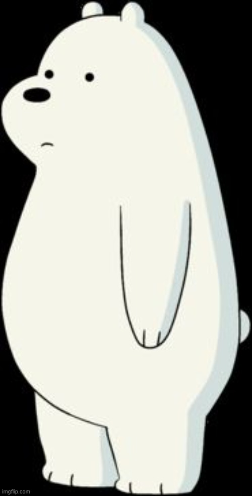 We Bare Bears Ice Bear  | image tagged in we bare bears ice bear | made w/ Imgflip meme maker