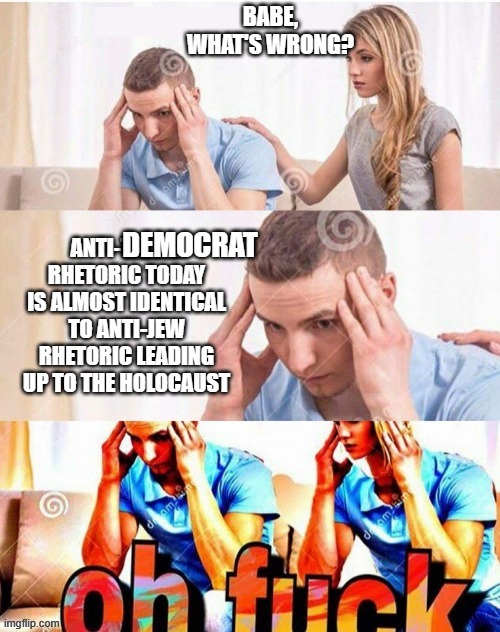 Cringe but true. | DEMOCRAT | made w/ Imgflip meme maker