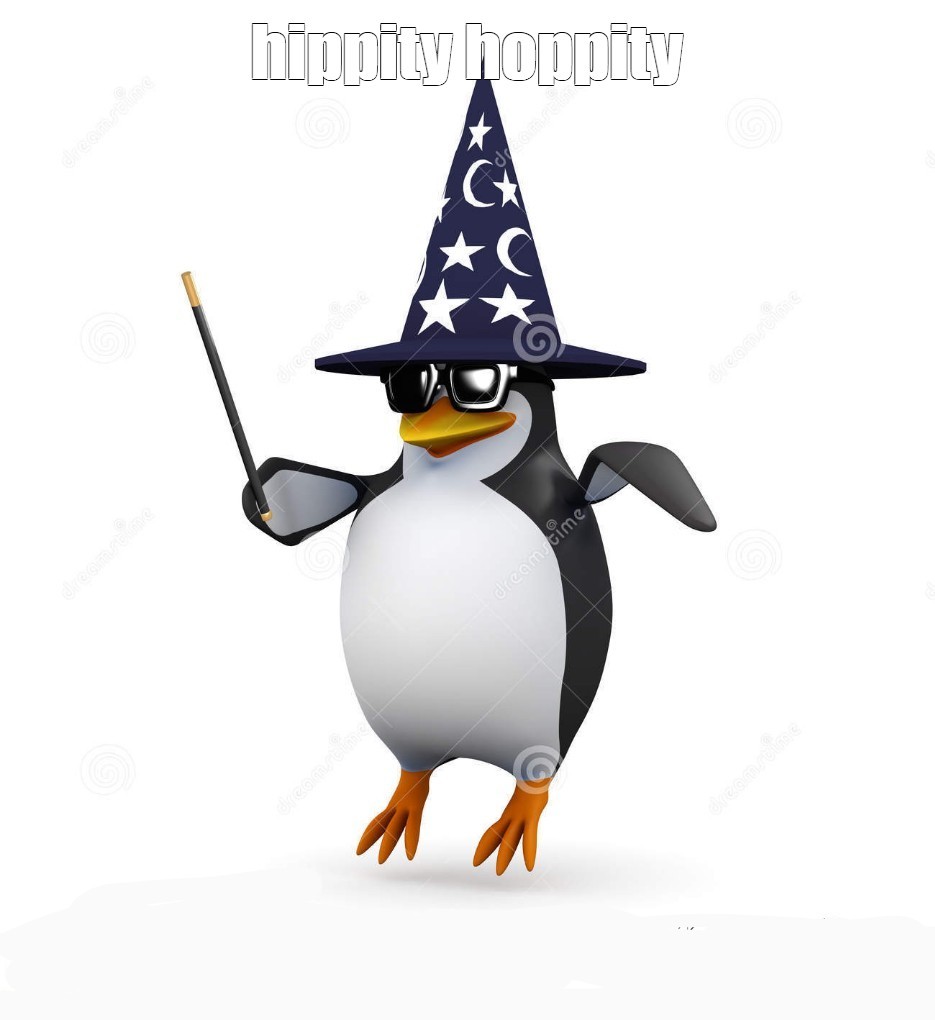 Penguin Blank Meme Template