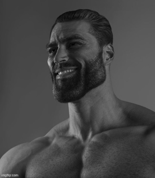 Giga Chad | image tagged in giga chad | made w/ Imgflip meme maker