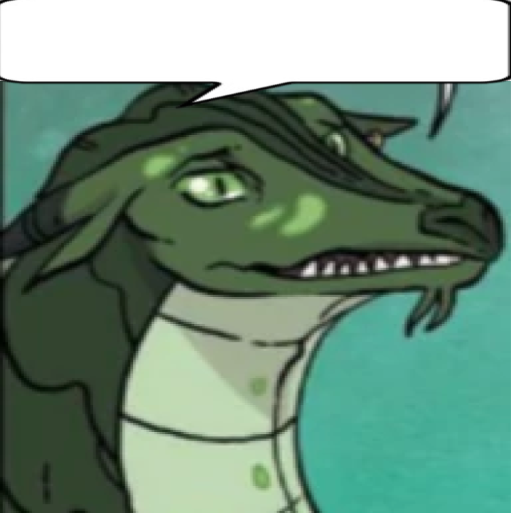 High Quality talking dragon Blank Meme Template
