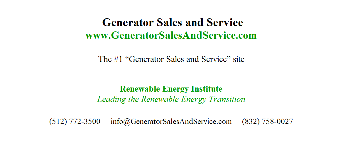 Generator Sales and Service Blank Meme Template