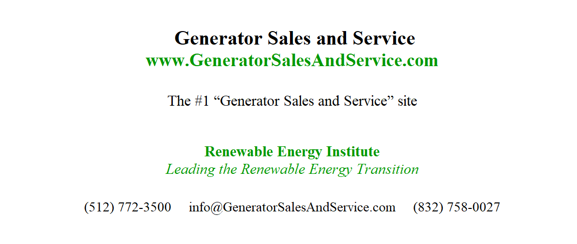 High Quality Generator Sales and Service Blank Meme Template