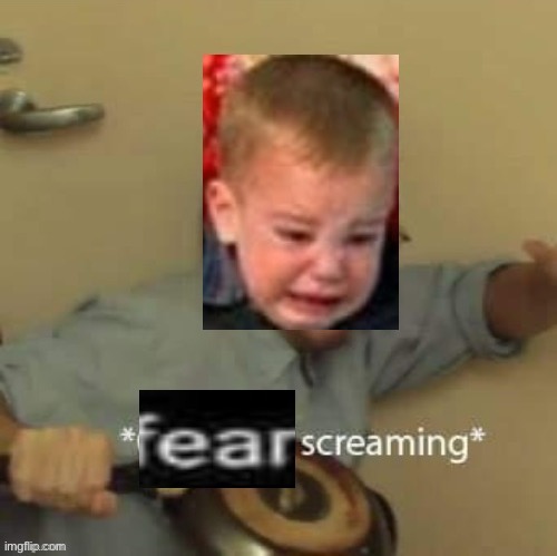 Fear Screaming | image tagged in fear screaming | made w/ Imgflip meme maker