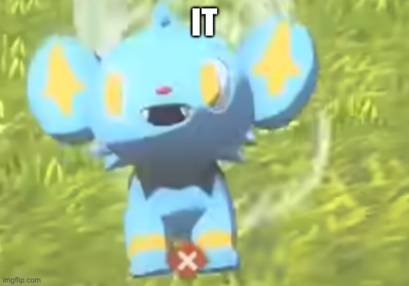 Shinx | IT | image tagged in shinx | made w/ Imgflip meme maker