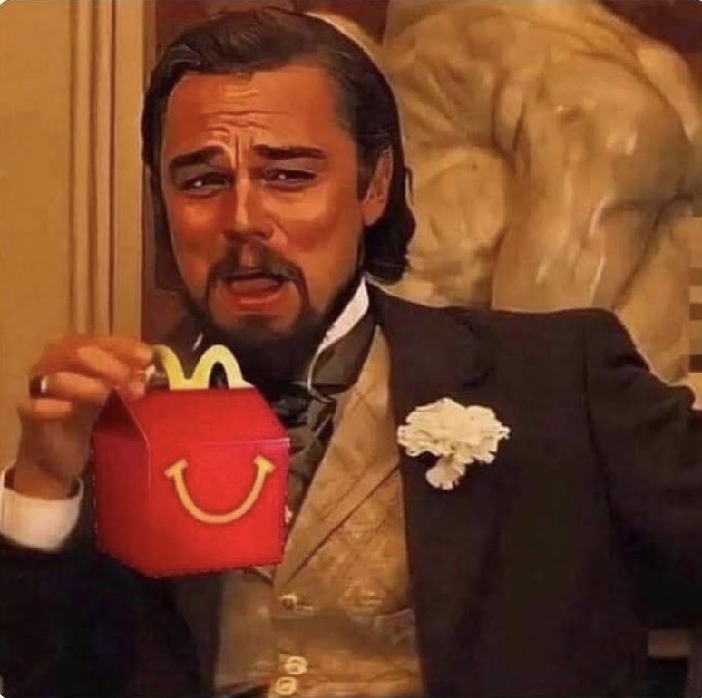 McDonalds Leo Blank Meme Template