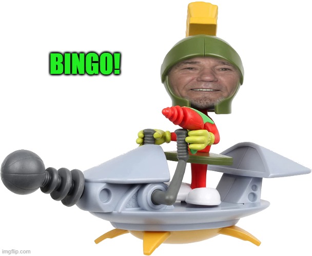 BINGO! | image tagged in lew the martin | made w/ Imgflip meme maker