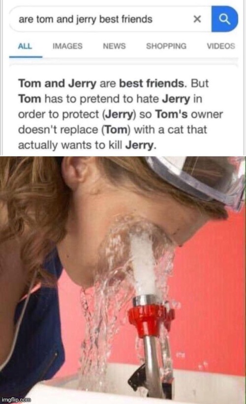 ..... | image tagged in tom and jerry | made w/ Imgflip meme maker