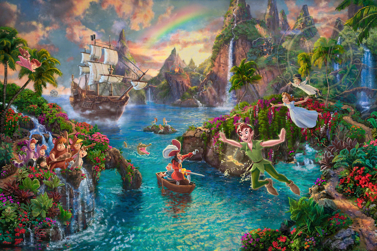 High Quality Peter Pan Neverland Blank Meme Template