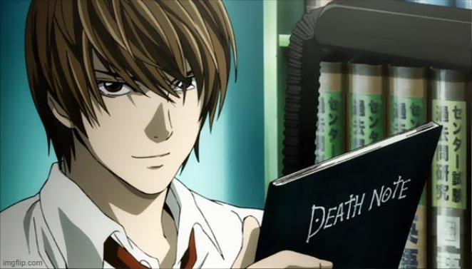 Death Note | image tagged in death note | made w/ Imgflip meme maker