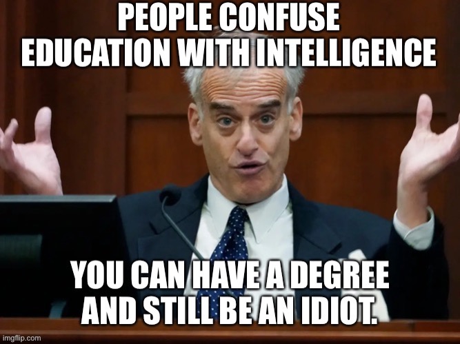 spiegel education | image tagged in idiot | made w/ Imgflip meme maker
