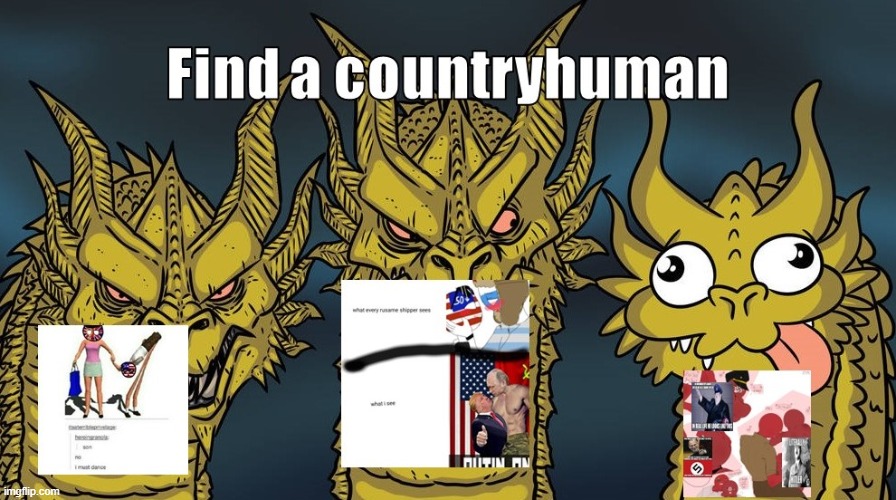 countryhumans ship thingy Meme Generator - Imgflip