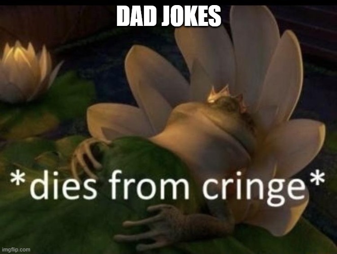 dad jokes be like | DAD JOKES | image tagged in dies from cringe,dad joke,dad,dead,funny,memes | made w/ Imgflip meme maker