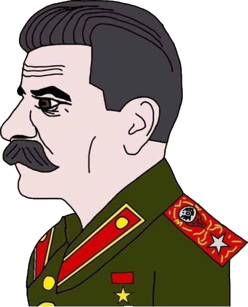 High Quality Stalin Chad Blank Meme Template
