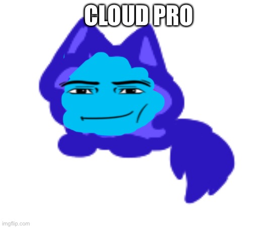 que pro | CLOUD PRO | image tagged in beby cloud,que pro | made w/ Imgflip meme maker