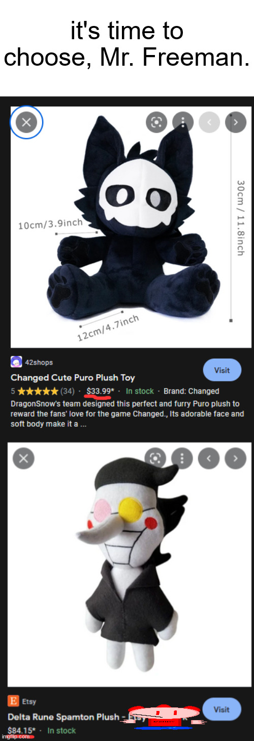 choose | it's time to choose, Mr. Freeman. | made w/ Imgflip meme maker