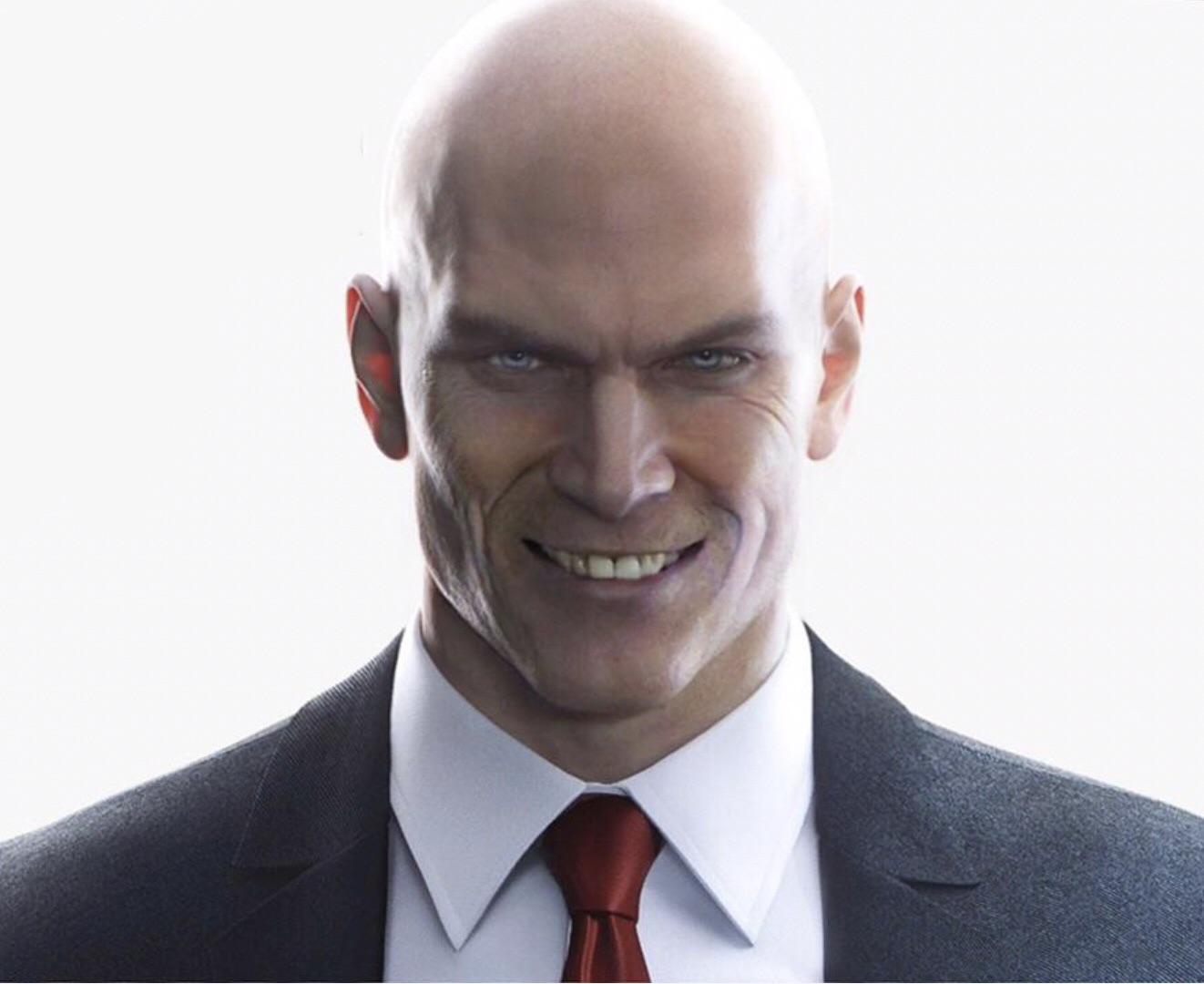 High Quality Agent 47 is a baka Blank Meme Template