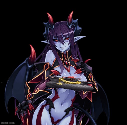 anime demon girl | image tagged in anime demon girl | made w/ Imgflip meme maker