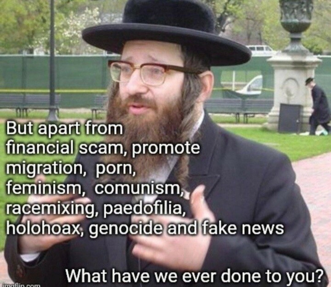 JEWS Blank Meme Template