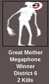 High Quality Great Mother Megaphone claims 2 more victims Blank Meme Template