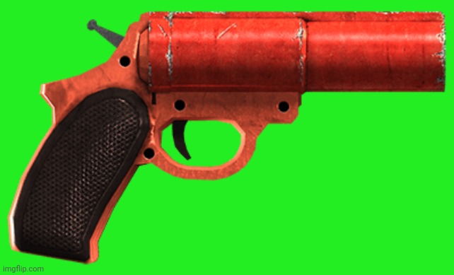 Flare Gun | image tagged in flare gun | made w/ Imgflip meme maker