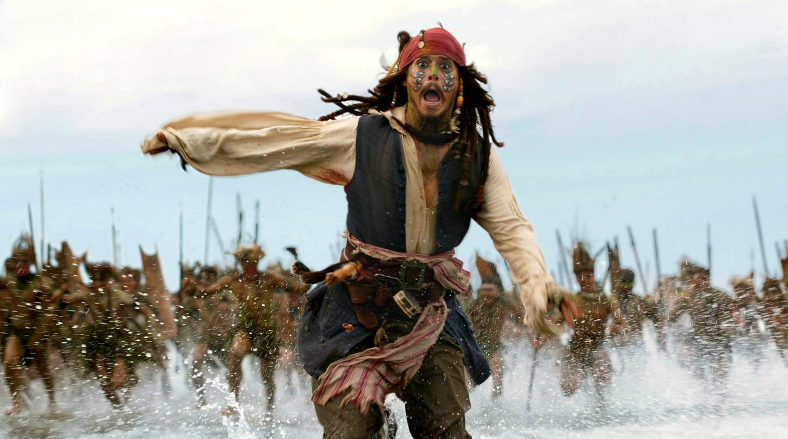 High Quality Captain Jack Sparrow Blank Meme Template
