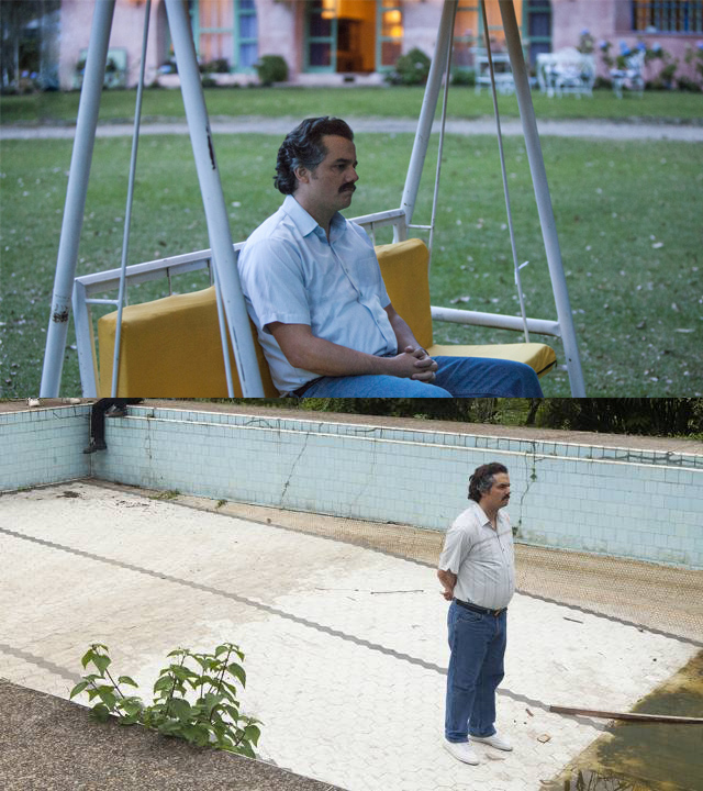 Escobar waiting Blank Meme Template