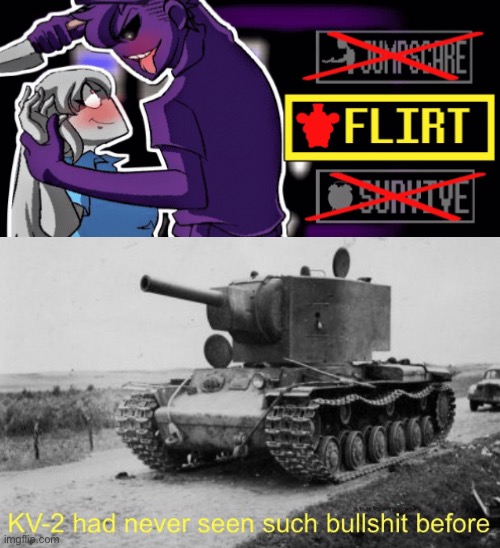 image tagged in kv-2 had never seen such bullshit before,fnaf,william afton | made w/ Imgflip meme maker