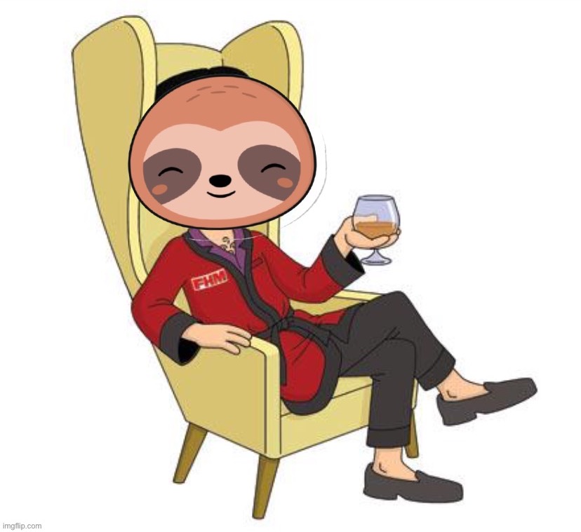 Sloth Quagmire | image tagged in sloth quagmire | made w/ Imgflip meme maker