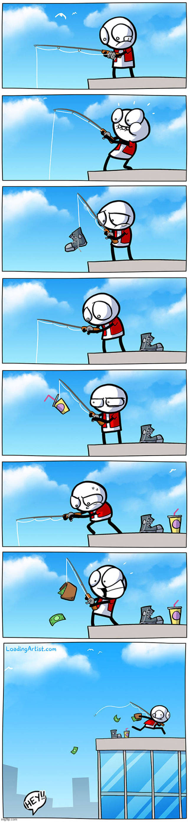 Fishing 101 | image tagged in comics/cartoons | made w/ Imgflip meme maker