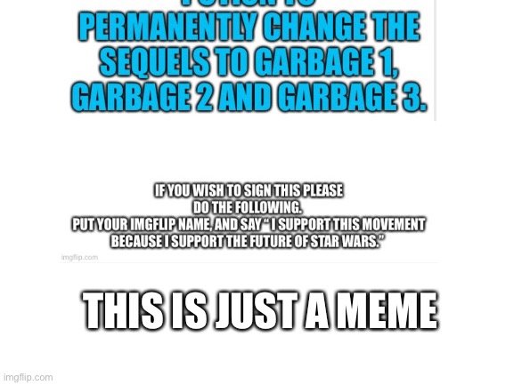 Just a meme | THIS IS JUST A MEME | image tagged in star wars yoda | made w/ Imgflip meme maker