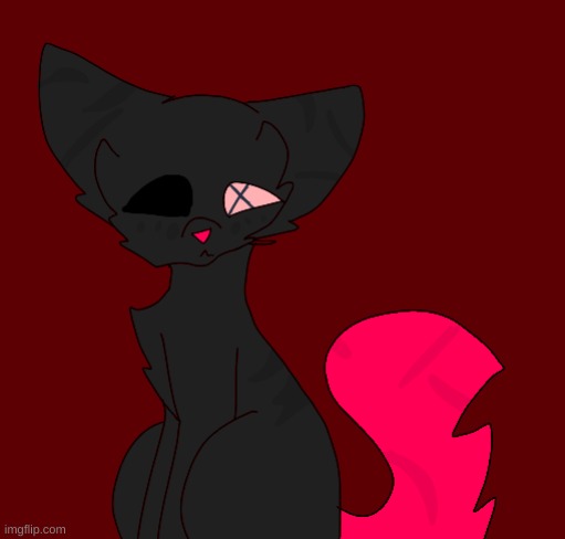 So i drew Orical as a cat- ( Orical is Mushllings oc, Check them out if you haven't! ) | image tagged in sammy note-noice | made w/ Imgflip meme maker