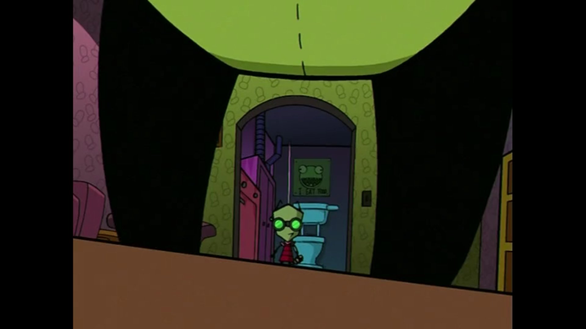 Gir Has Stand Behind Blank Meme Template