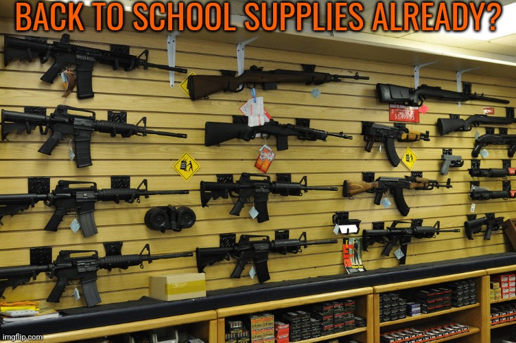 BACK TO SCHOOL SUPPLIES ALREADY? | image tagged in oh wow are you actually reading these tags | made w/ Imgflip meme maker
