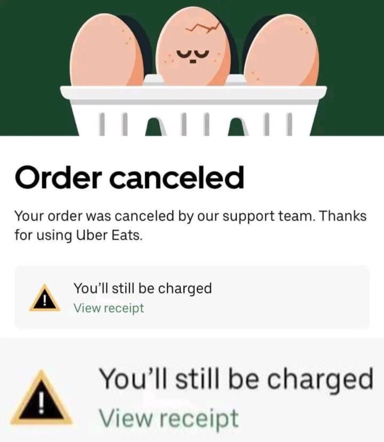 how do i talk to uber eats support