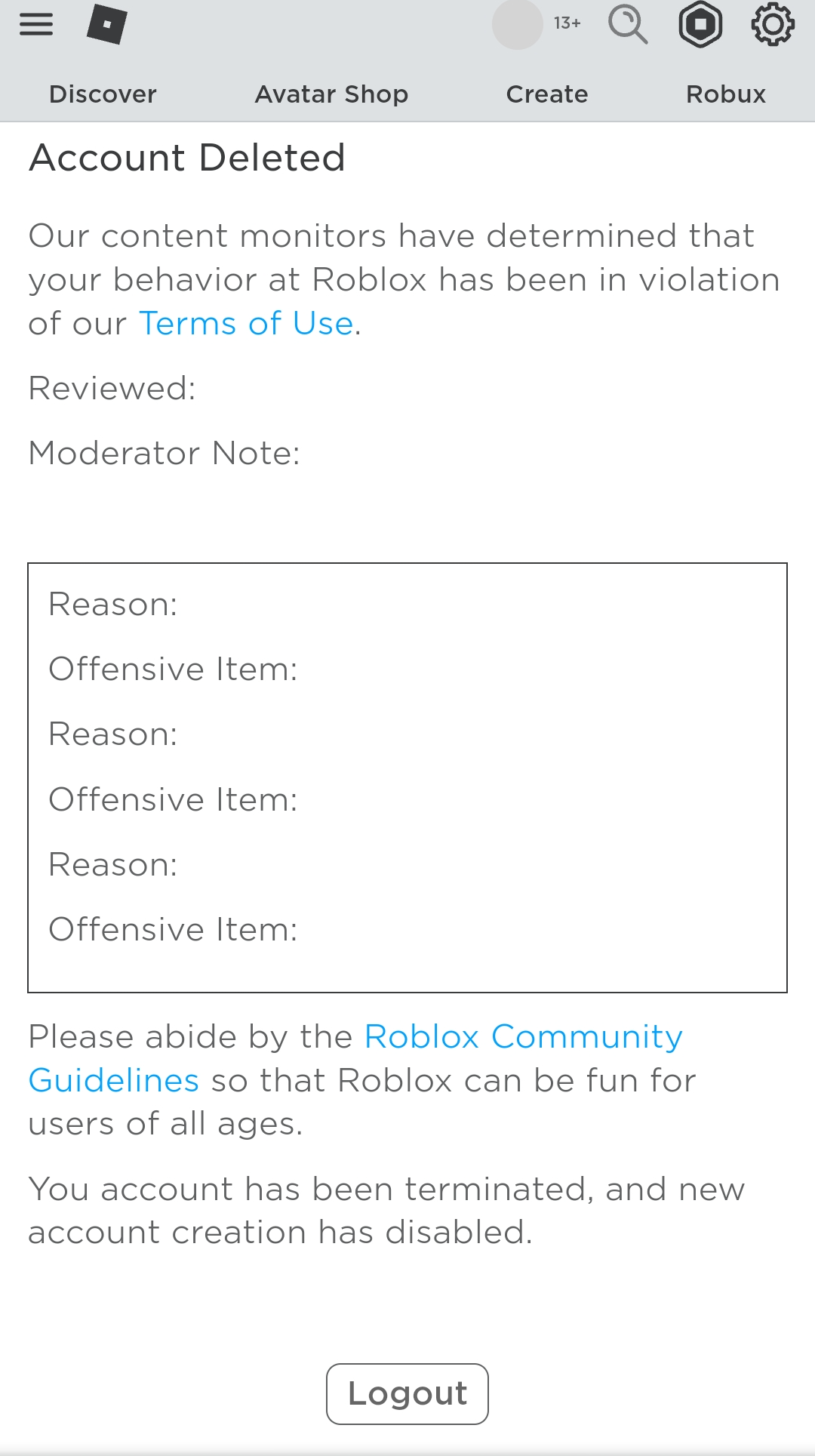 Roblox tweet Blank Template - Imgflip