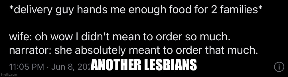 ANOTHER LESBIANS | made w/ Imgflip meme maker