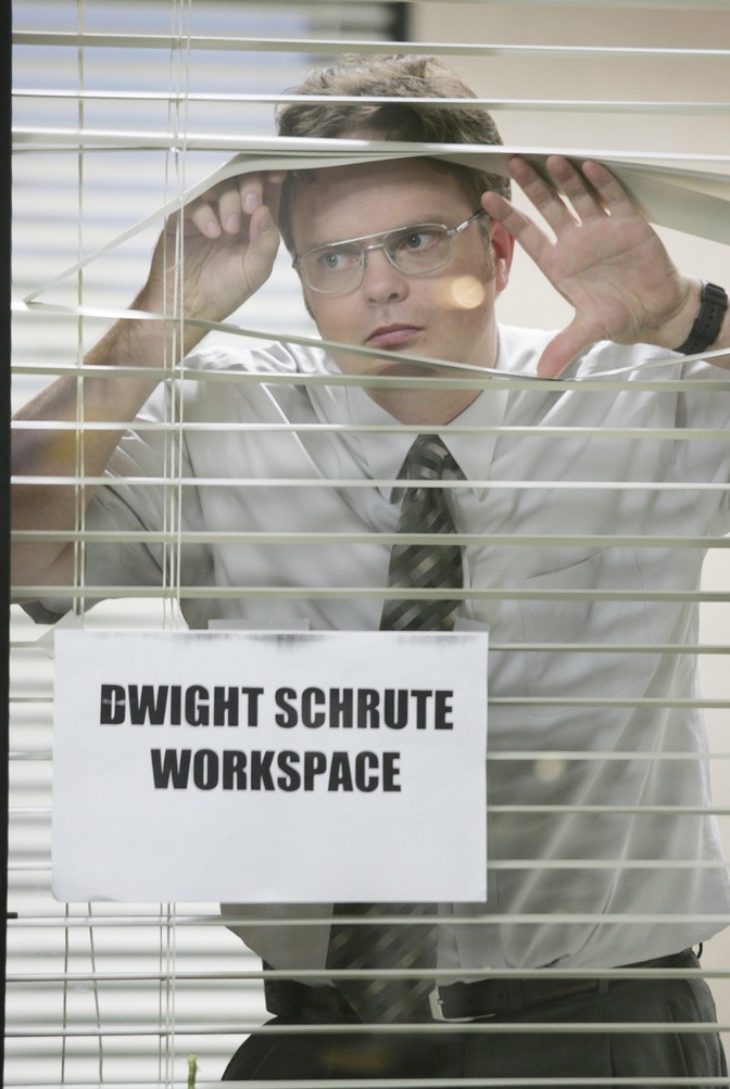 High Quality Dwight Blank Meme Template
